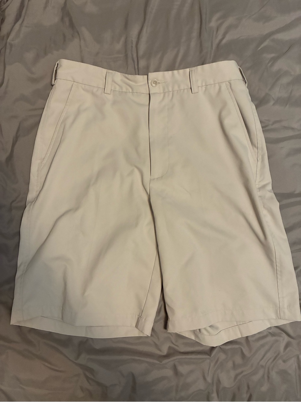 Men's Athletic Performance Khaki Shorts